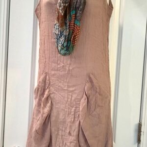 Decoraded Originals Women's Small Boho Crinkle Dress